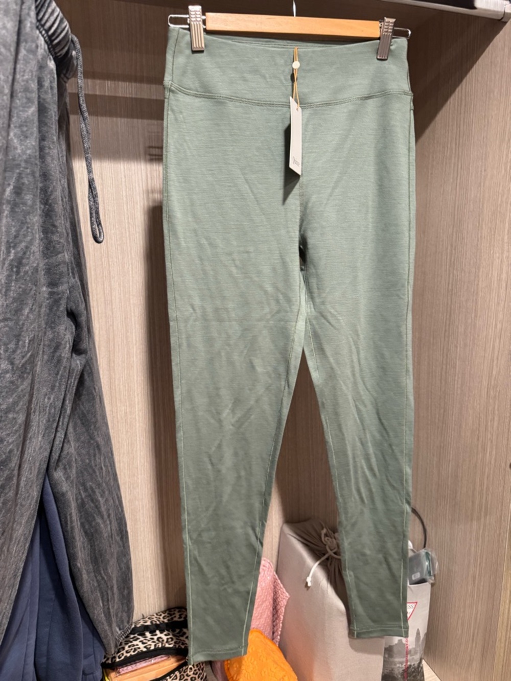 Quince Light Sage Green Leggings